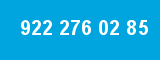 922 276 02 85 922 276 02 85